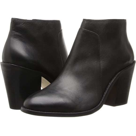 Loeffler Randall Ella Ankle Boots | Black Leather Booties | US 10.5 - Picture 6 of 6